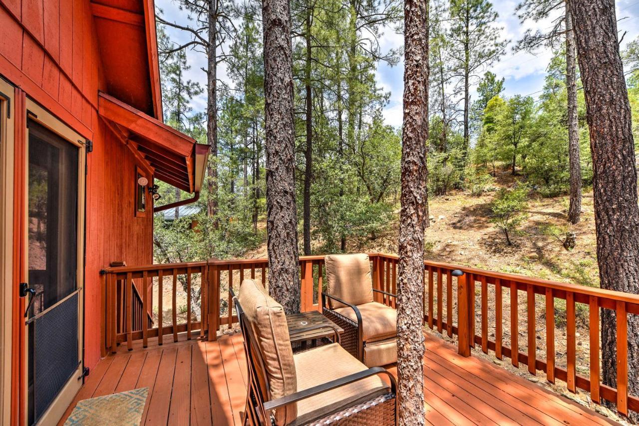 Prescott Cabin With Beautiful Forest Views And Deck! Εξωτερικό φωτογραφία