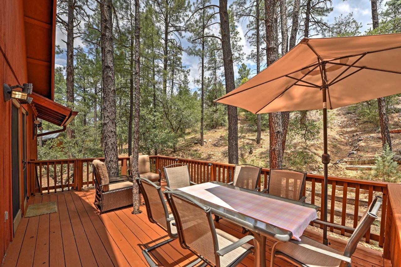 Prescott Cabin With Beautiful Forest Views And Deck! Εξωτερικό φωτογραφία